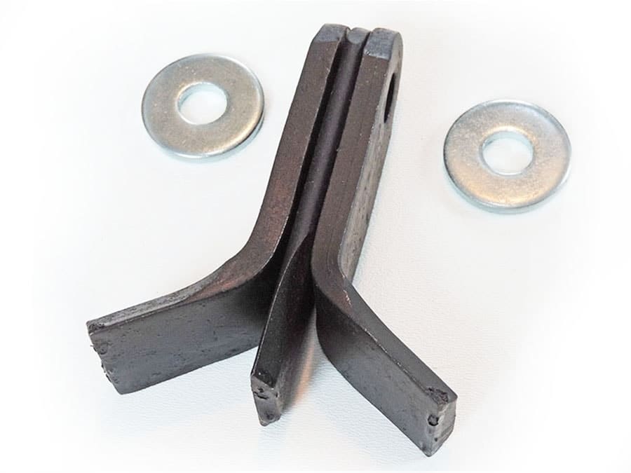 FM-62 / FM-62H Flail Mower Y-Blade Complete Set, Inc-(18) Y-Blades, M14x70 Bolts, Nuts) (2015 and newer)